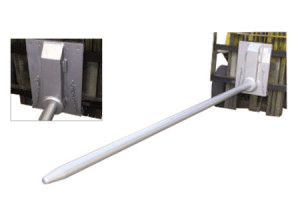 Carriage Mounted & Fork Mounted Pole Attachment